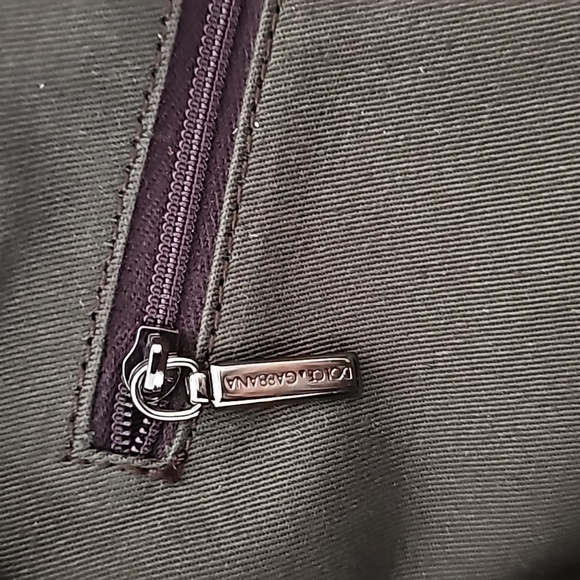 DOLCE & GABBANA Vintage Leather-Trimmed Printed Semi Shoulder Top Handle Bag - Picture 11 of 13